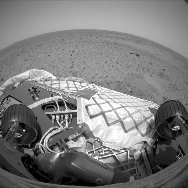 NASA image: 95-degree Position on Mars
