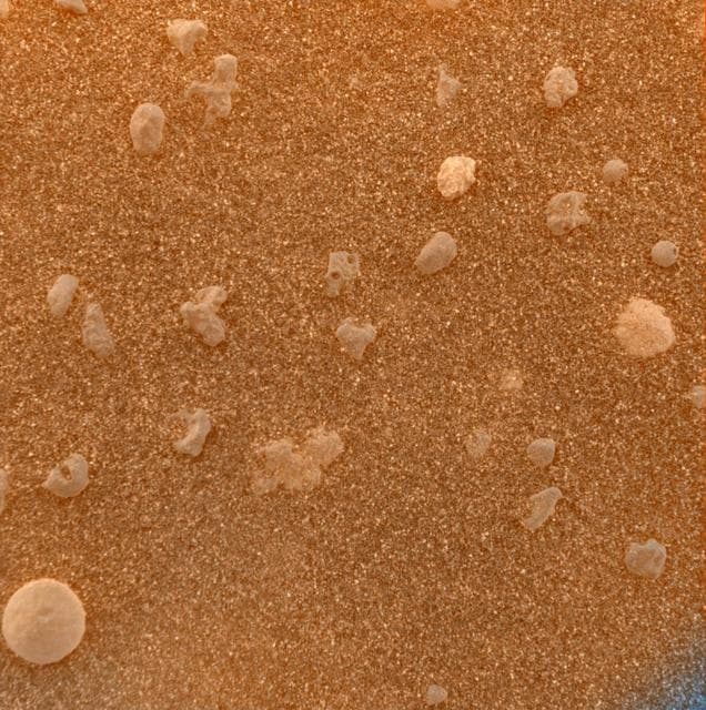 NASA image: Mars Under the Microscope color