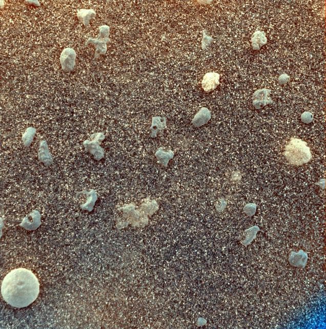 NASA image: Mars Under the Microscope stretched