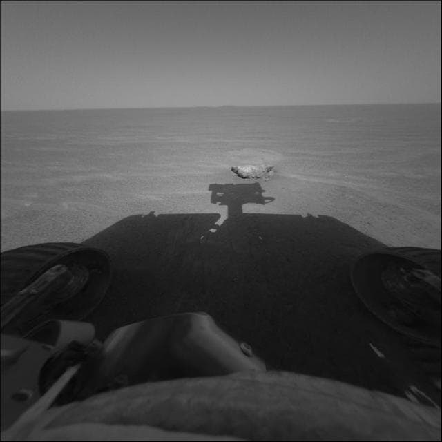 NASA image: Visiting the Scene of Landing