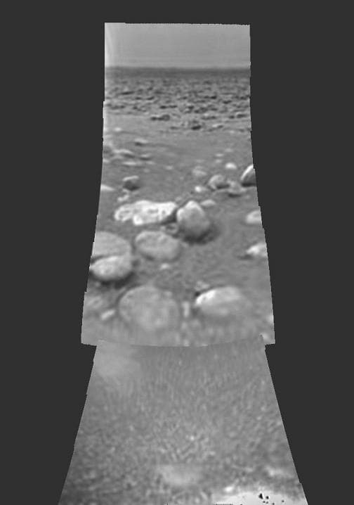 NASA image: View from Titan's Surface