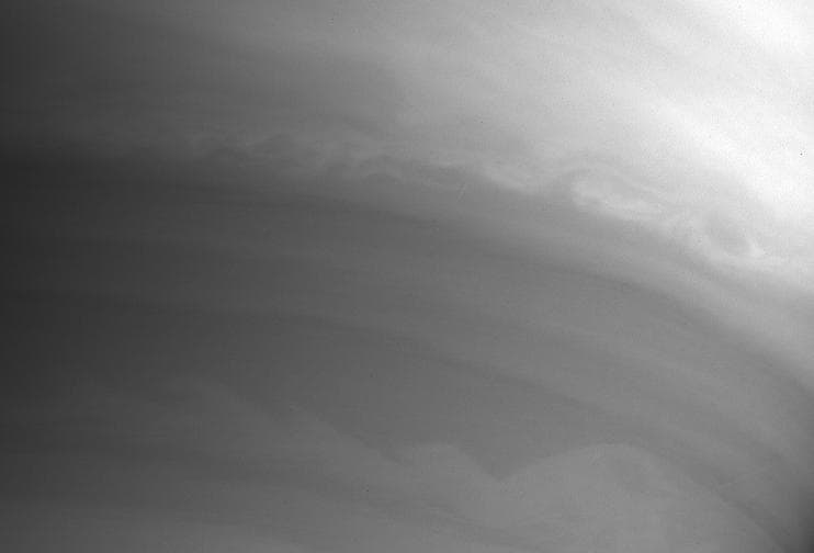 NASA image: Saturn Waves