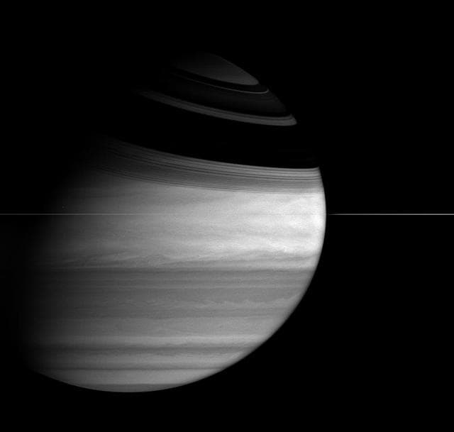 NASA image: Saturn Smile