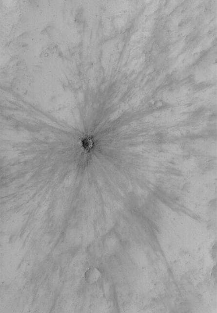 NASA image: Fresh Crater