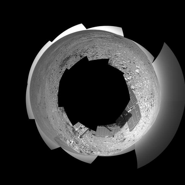 NASA image: Making Tracks on Mars polar