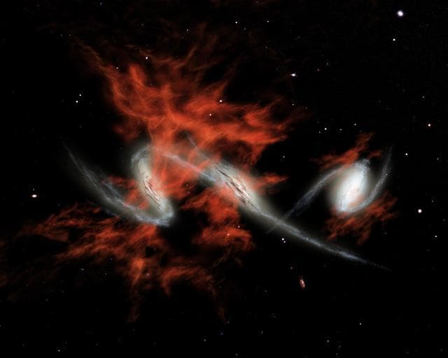 NASA image: At the Heart of Blobs  Artist Concept