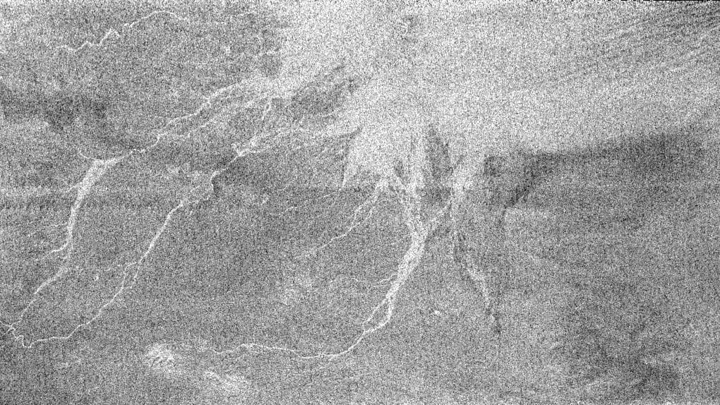 NASA image: Huygens Landing Site Similarities
