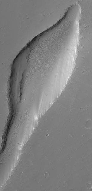 NASA image: Martian Trough