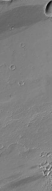 NASA image: Crater Streaks