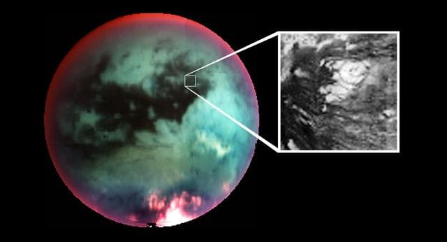 NASA image: Titan Volcano