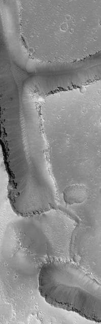 NASA image: Cracked Mars