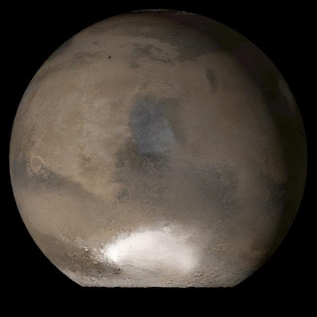 NASA image: Mars at Ls 107°: Syrtis Major