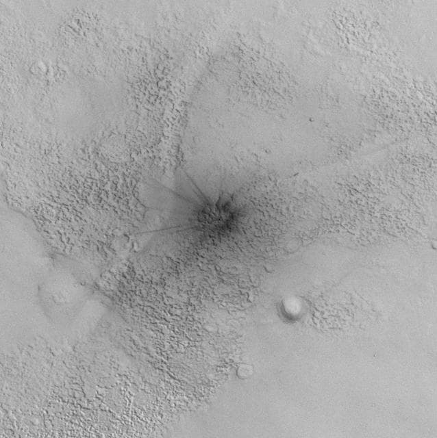 NASA image: Procedure for Finding New Impact Sites on Mars Using the Mars Global   Surveyor Mars Orbiter Camera