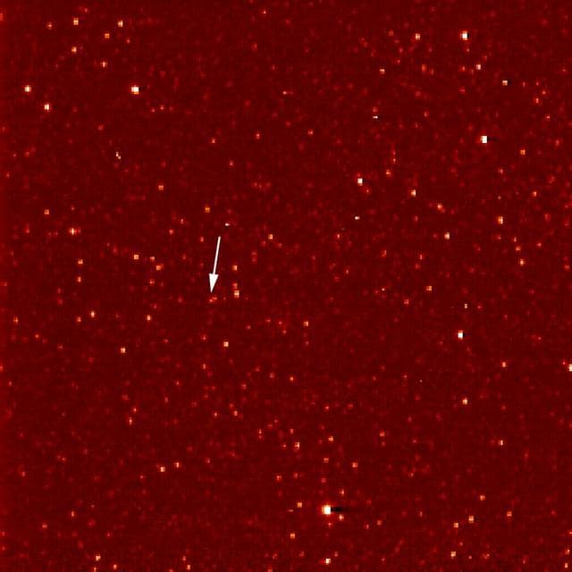 NASA image: New Horizons Sees Pluto Sept. 21