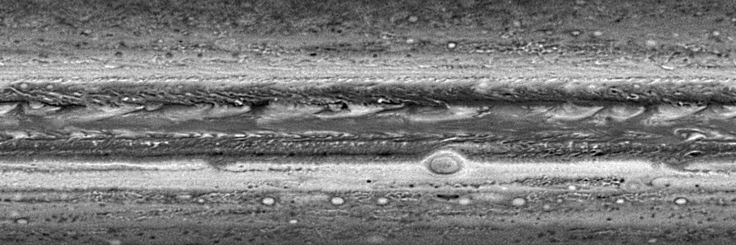 NASA image: Jupiter Atmospheric Map