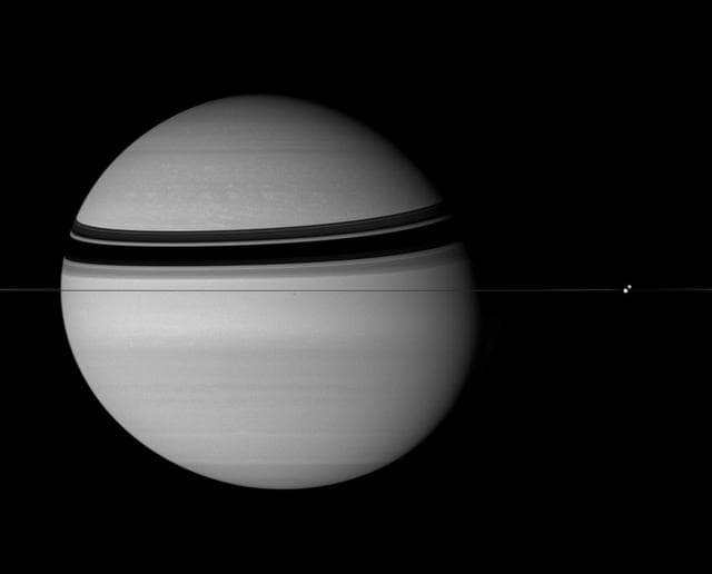 NASA image: Children of Saturn