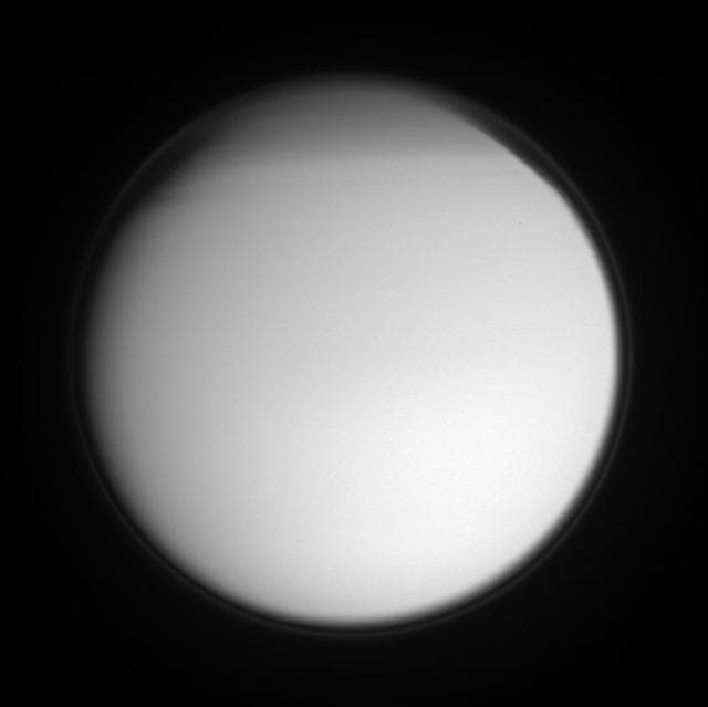 NASA image: Titan Hazes