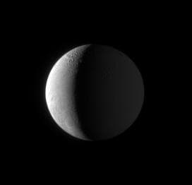NASA image: On Approach to Enceladus