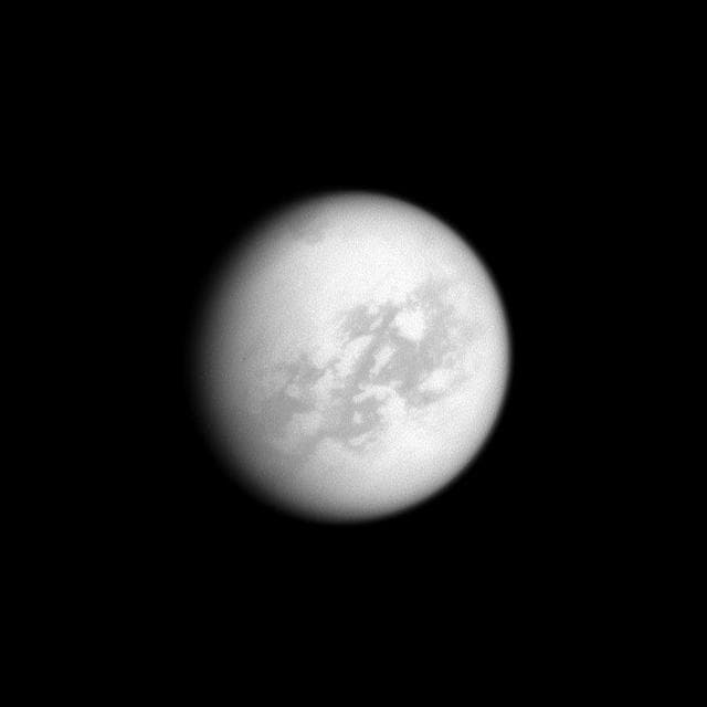 NASA image: A Wafer of Titan