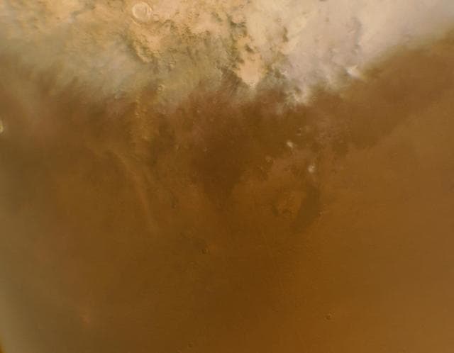 NASA image: Phoenix Landing Area Viewed by Mars Color Imager