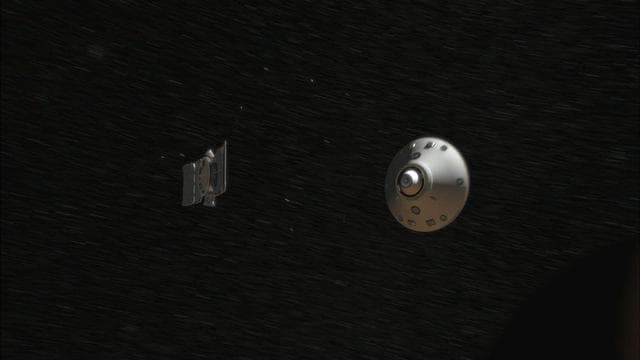 NASA image: Cruise Stage Separation