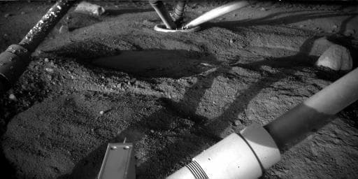 NASA image: Underneath Phoenix Lander 97 Sols After Touchdown