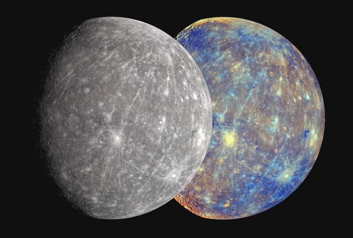 NASA image: Mercury in Color!
