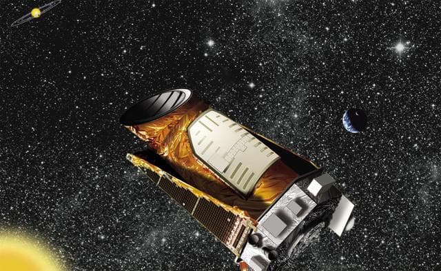 Kepler in Space Artist Concept
