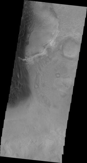 NASA image: Rabe Crater