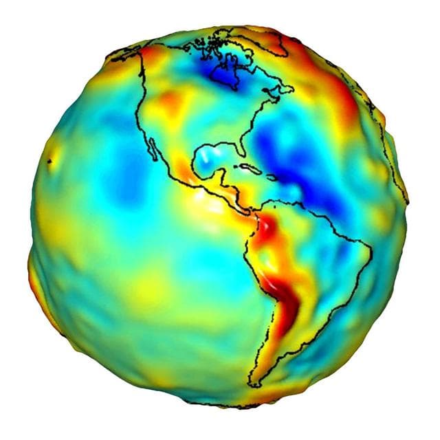 Global Gravity: North and South America