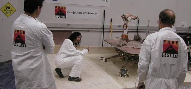 NASA image: Testing Sequences of Wheel Turns