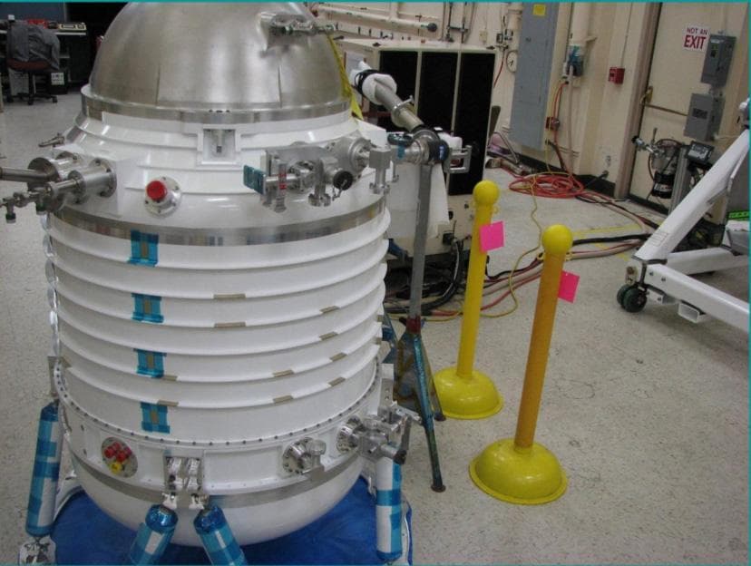 NASA image: NASA WISE Cryostat