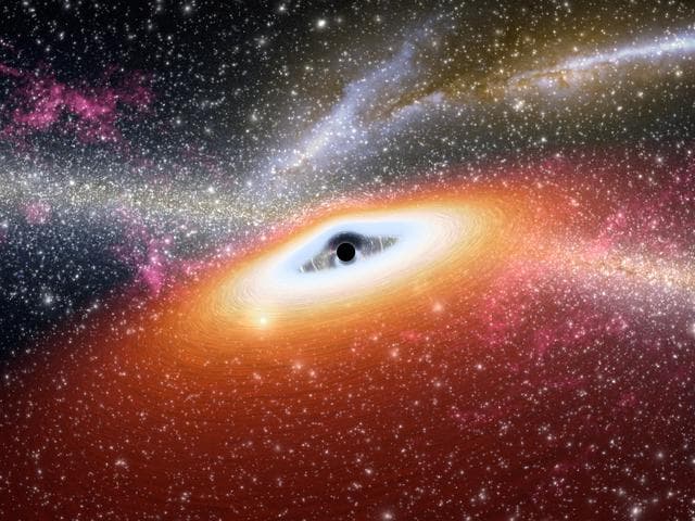 NASA image: Prehistoric Black Hole Artist Concept