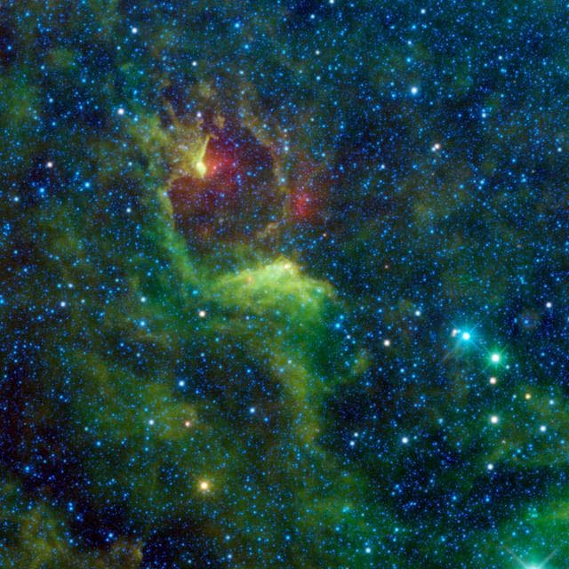 NASA image: Dark Reflections in the Southern Cross
