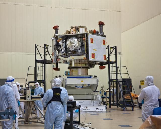 NASA image: Preparing Juno for Environmental Testing