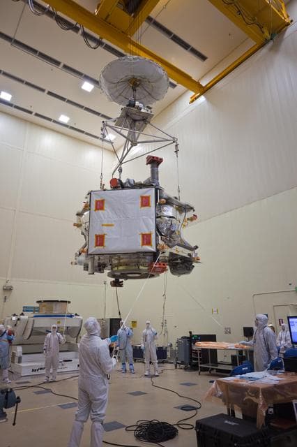 NASA image: Moving Juno to Environmental Testing
