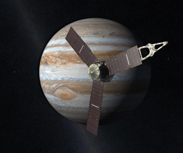 Juno Mission to Jupiter 2010 Artist Concept
