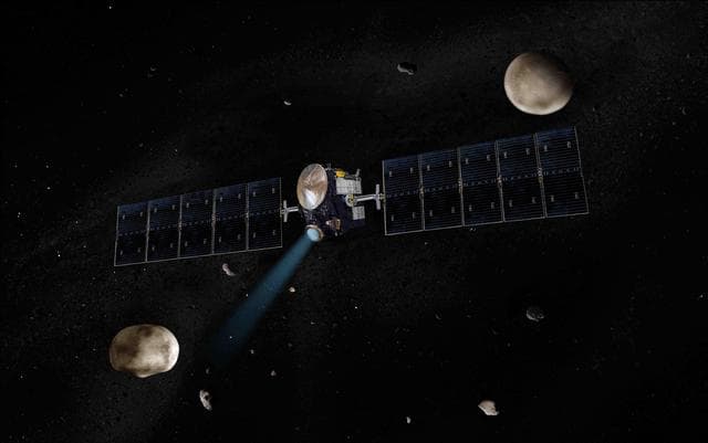 NASA image: NASA Dawn Spacecraft Headed for Vesta Artist Concept