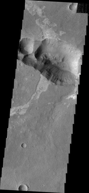 NASA image: Coprates Catena