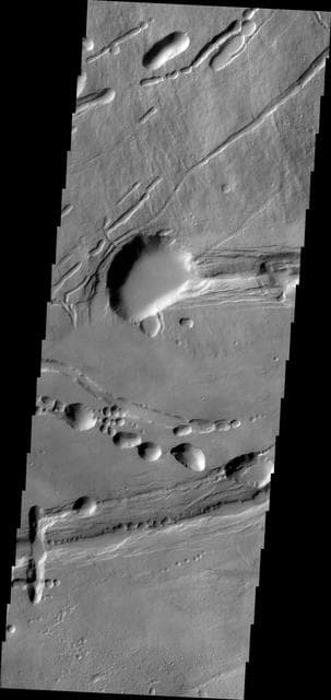 NASA image: Ascraeus Mon