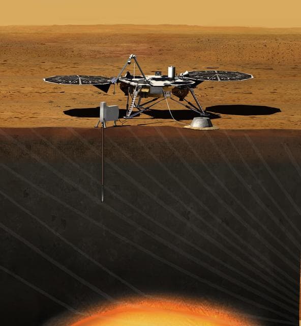 NASA image: Artist Rendition of InSight