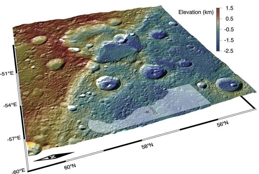 NASA image: Breaking Mercury