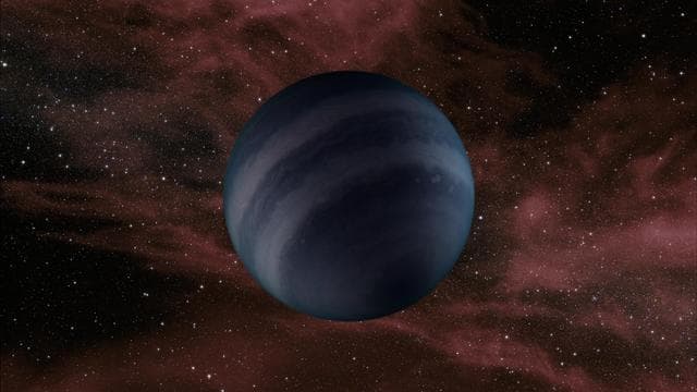 Free-floating Failed Star Artist Concept