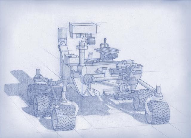 NASA image: Artist Concept of Mars 2020 Rover