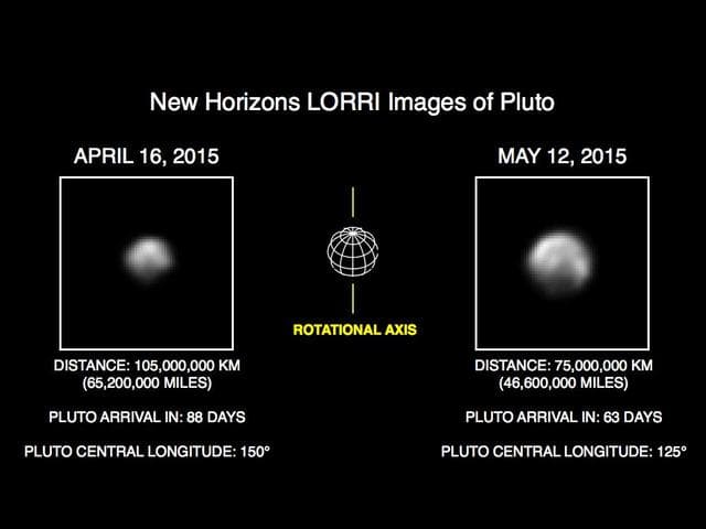NASA image: More Detail as New Horizons Draws Closer