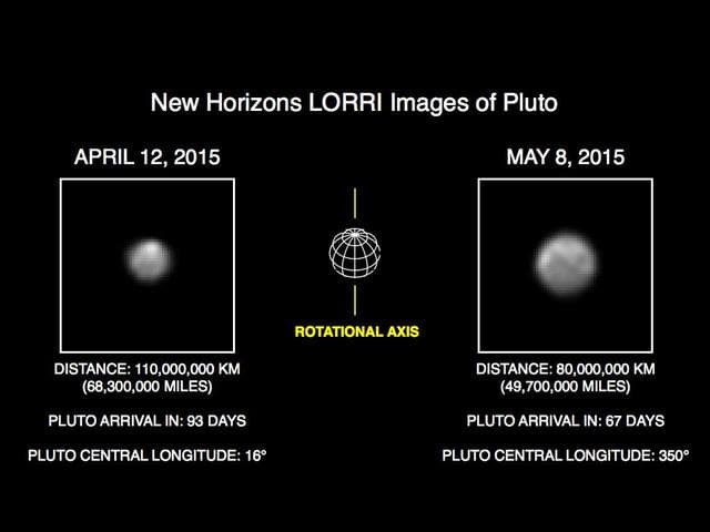 NASA image: More Detail as New Horizons Draws Closer