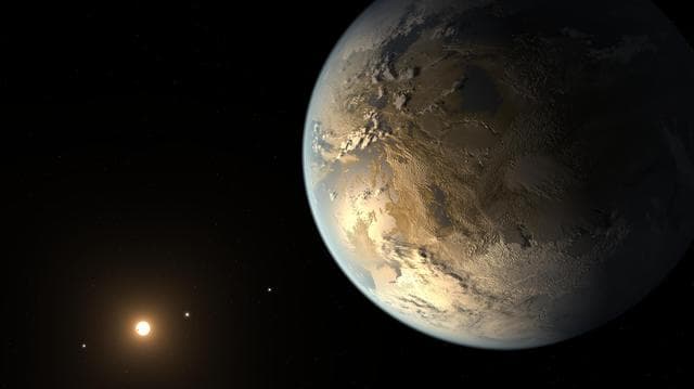 NASA image: Kepler-186f, the First Earth-size Planet in the Habitable Zone Artist Concept