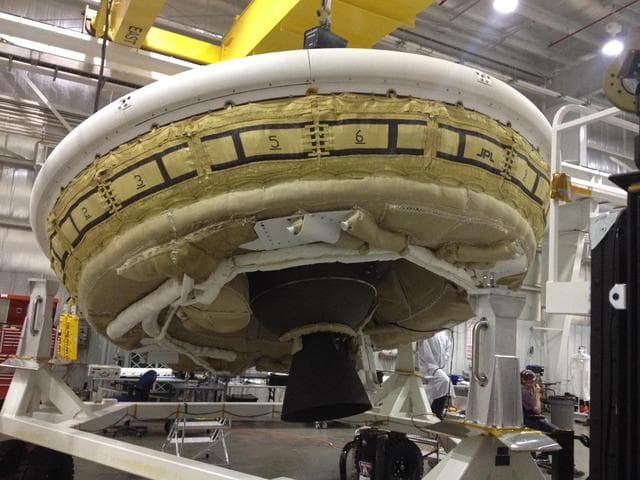 NASA image: Preparing for a Supersonic Test