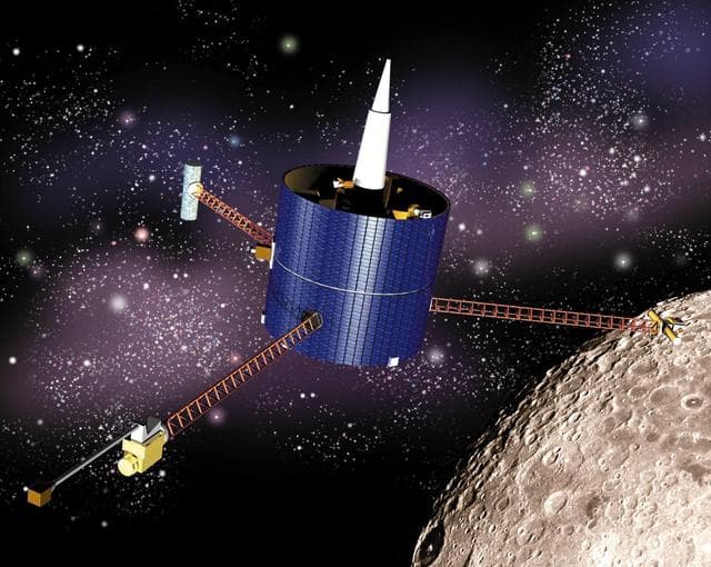 NASA image: Lunar Prospector Artist Concept