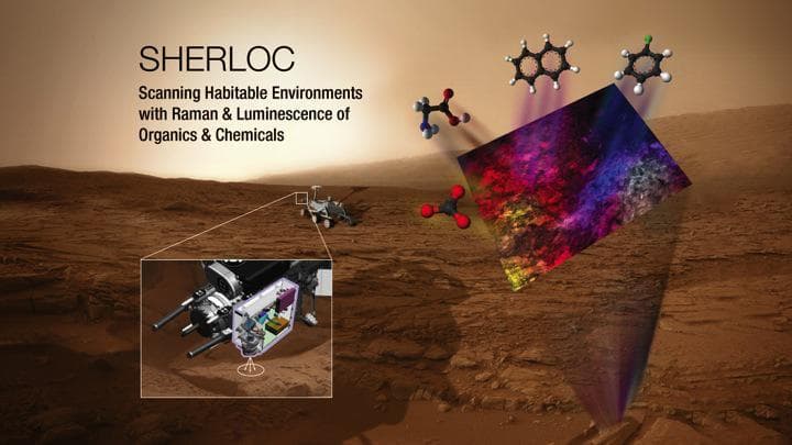 NASA image: Ultraviolet Instrument for Mars 2020 Rover is SHERLOC